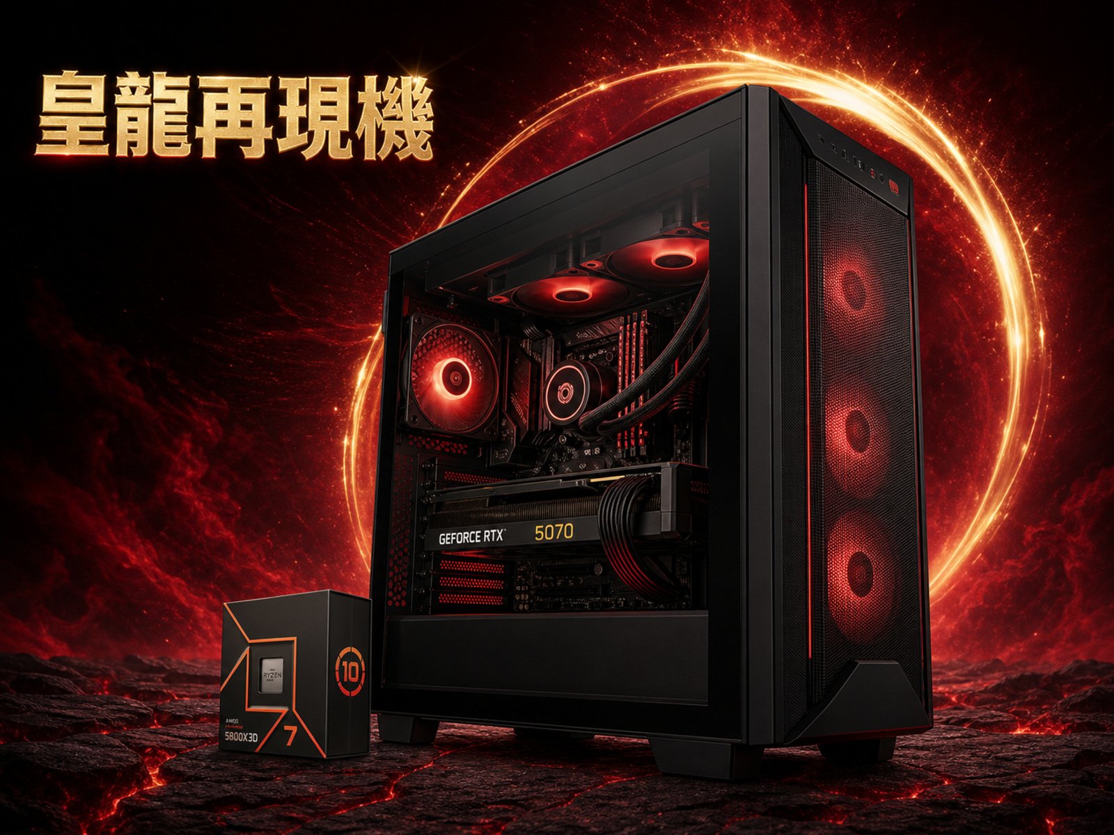 旗艦電競 皇龍再現機｜COSH 電腦舖選配參考